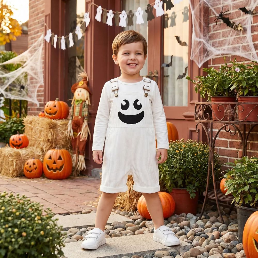 Halloween Overalls with Pockets