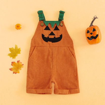 Halloween Overalls with Pockets
