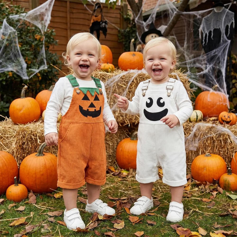Halloween Overalls with Pockets