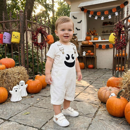 Halloween Overalls with Pockets