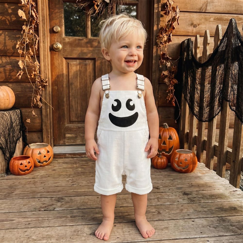 Halloween Overalls with Pockets