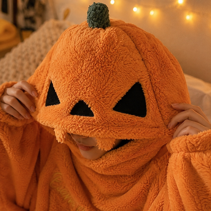 Pumpkin Onesie Pajamas