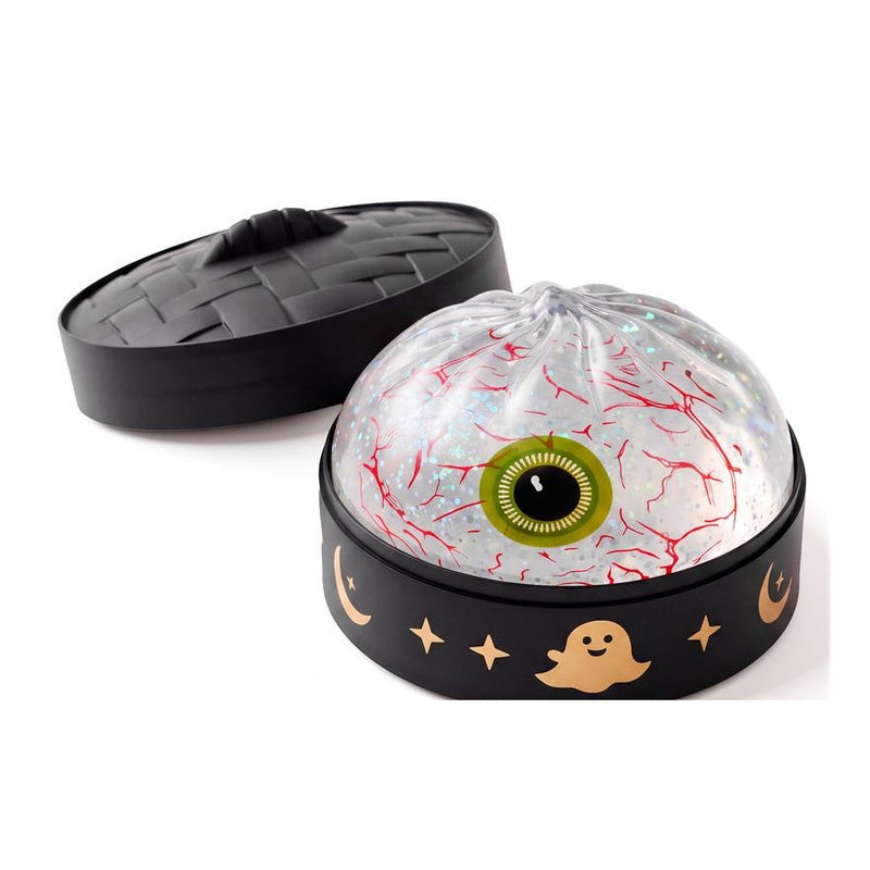 Eyeball dumpling squishy in steamer-style storage case