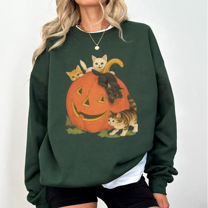 Vintage Cat Crewneck