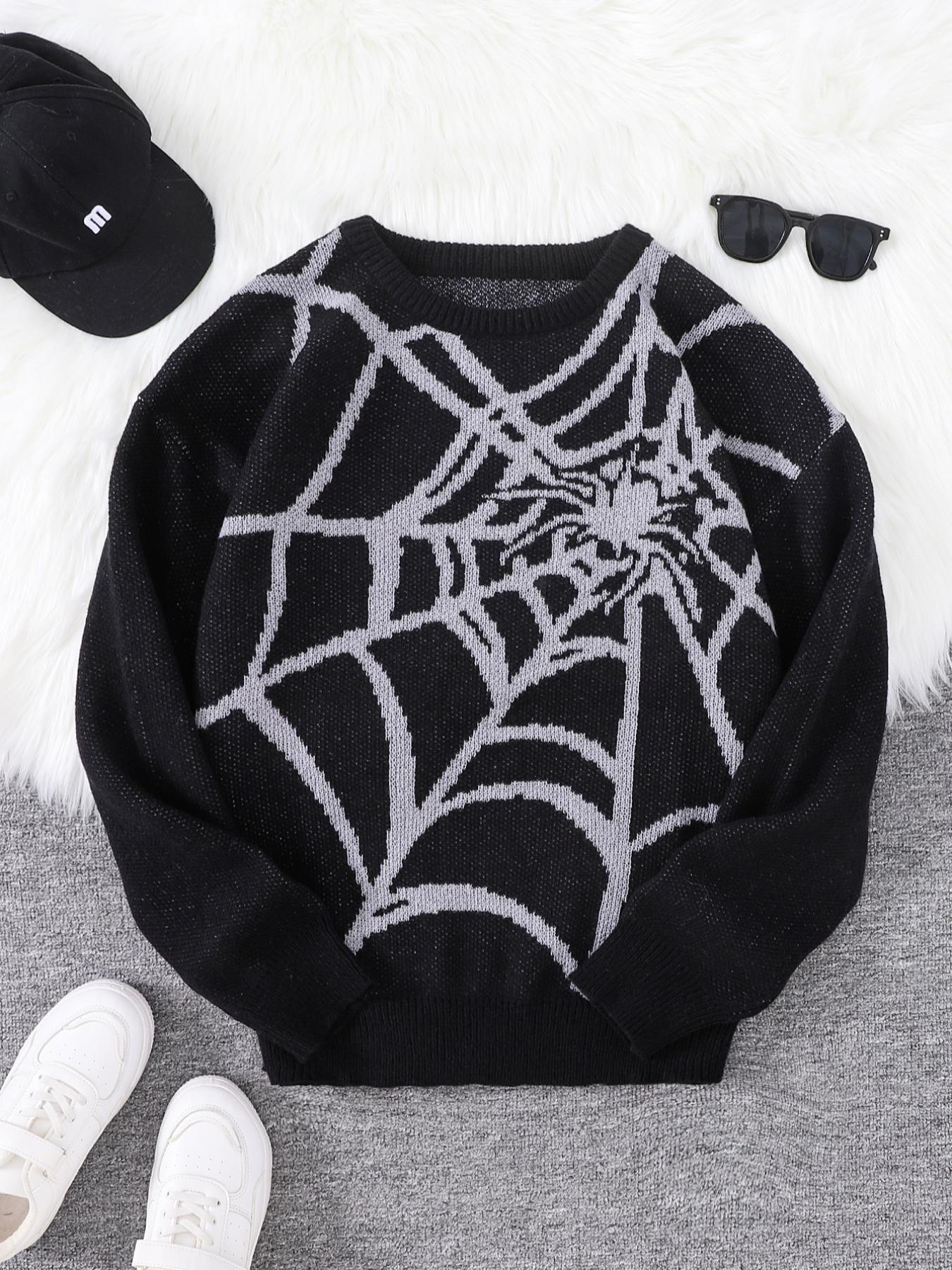 Spider Web Sweater - Black variant