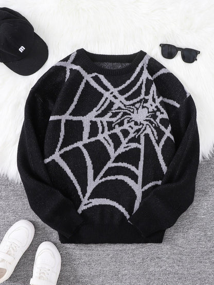 Spider Web Sweater - Black variant