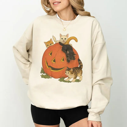 Vintage Cat Crewneck